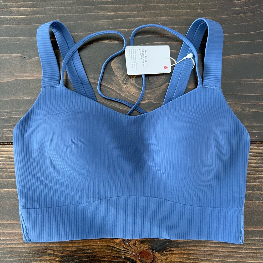Lululemon Like a Cloud Ribbed Longline Bra